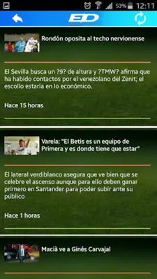 Prensa Deportiva android App screenshot 3